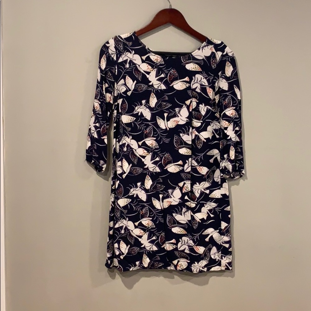 3/4 sleeved mini dress